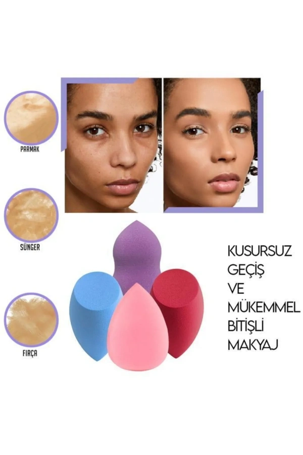 Bidebuvar Armut Sünger Seti 4 Adet