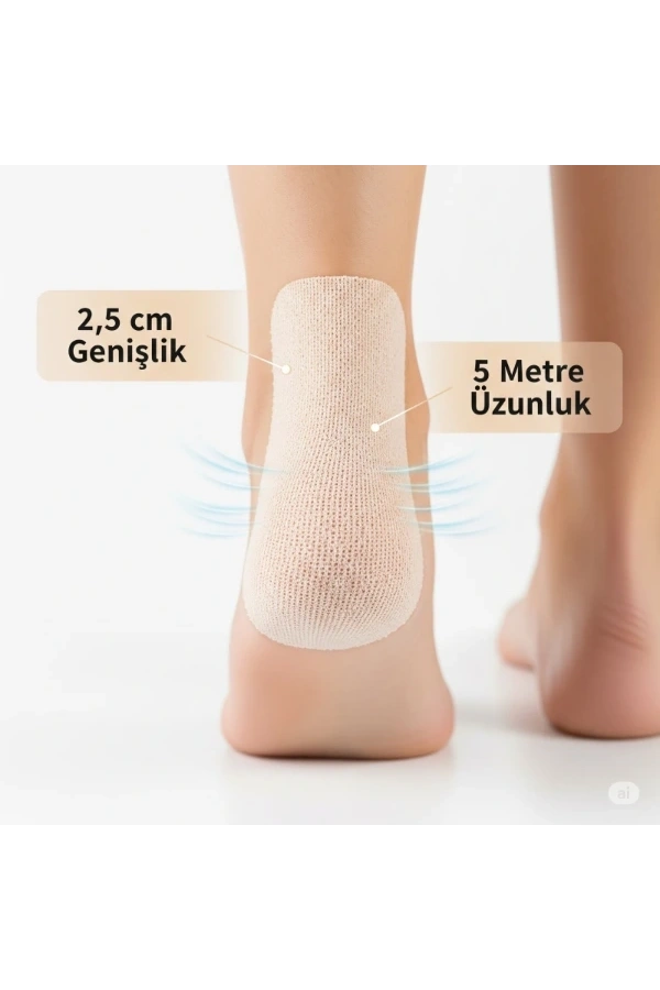 Bidebuvar Ayakkabı Vurma Önleyici Rulo Bant 2.5 cm X 5 m