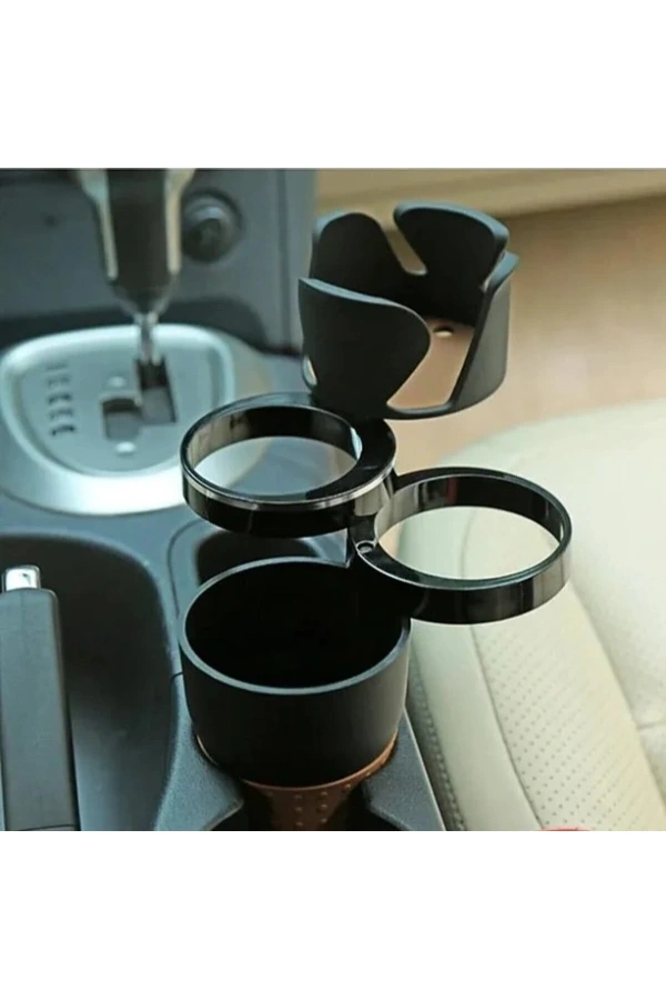 Bidebuvar Ayarlanabilir Araç İçi Çoklu Bardak Tutacağı