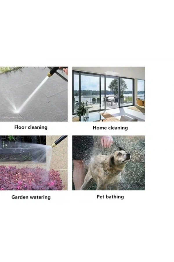 Bidebuvar Ayarlanabilir Basınçlı Çok Fonksiyonlu Yıkama Tabancası