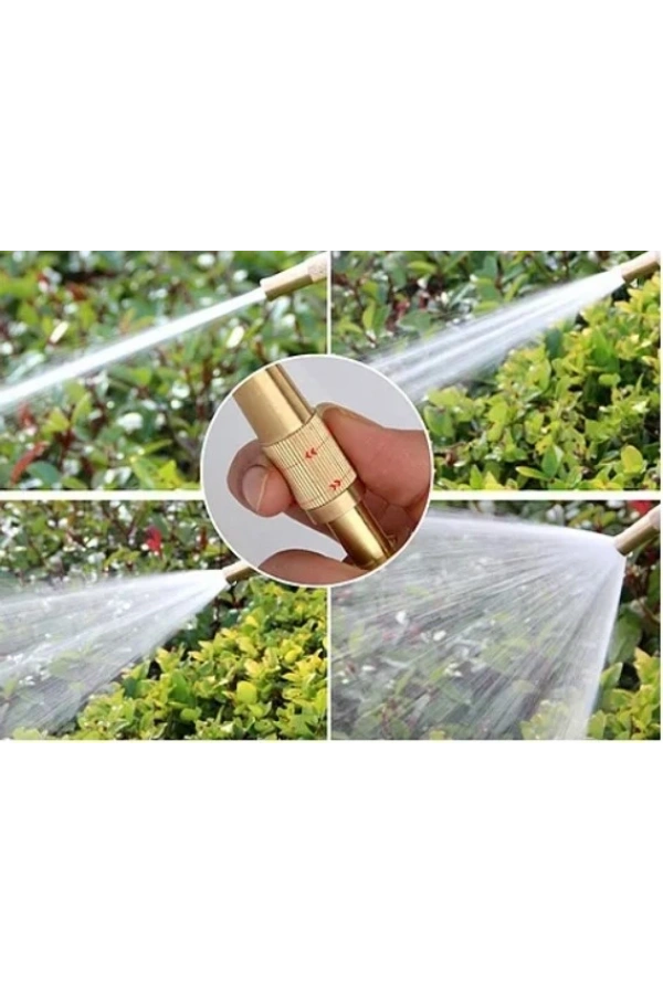 Bidebuvar AYARLANABILIR BASINÇLI HORTUM BAŞLIĞI GOLD