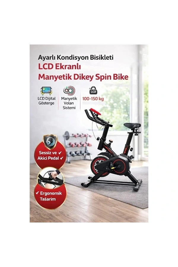 Bidebuvar Ayarlı Spin Bike