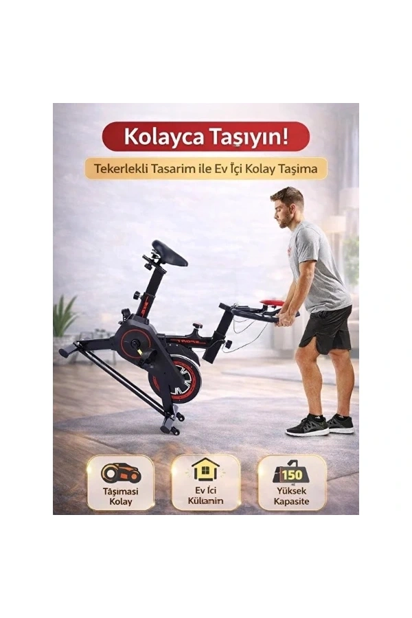 Bidebuvar Ayarlı Spin Bike