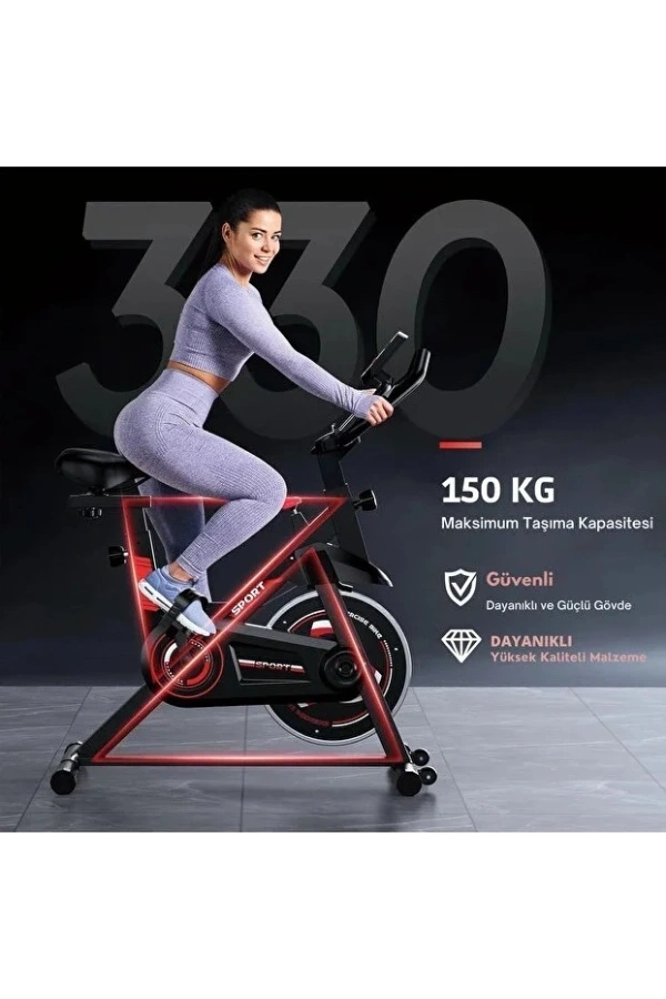 Bidebuvar Ayarlı Spin Bike