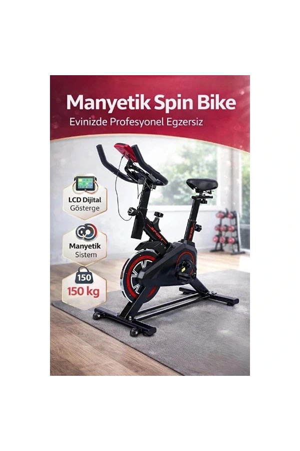 Bidebuvar Ayarlı Spin Bike