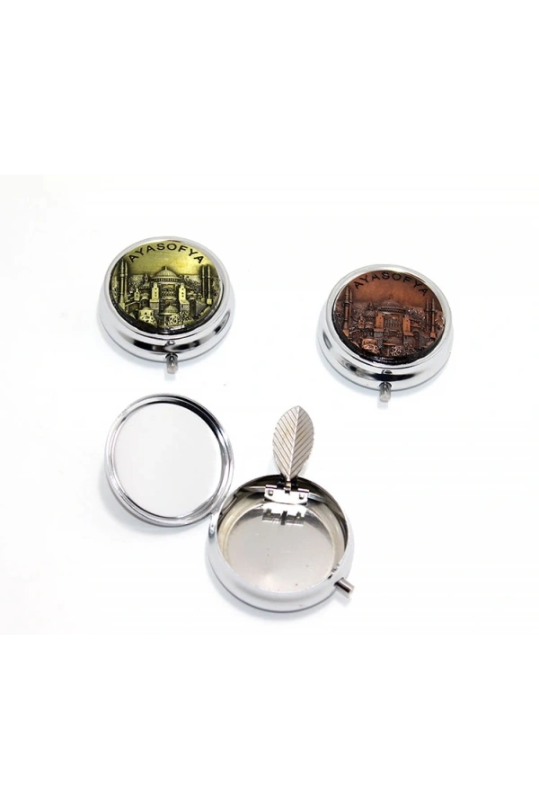 Bidebuvar Ayasofya Kabartmalı Yöresel Tekli Küllük Kutusu