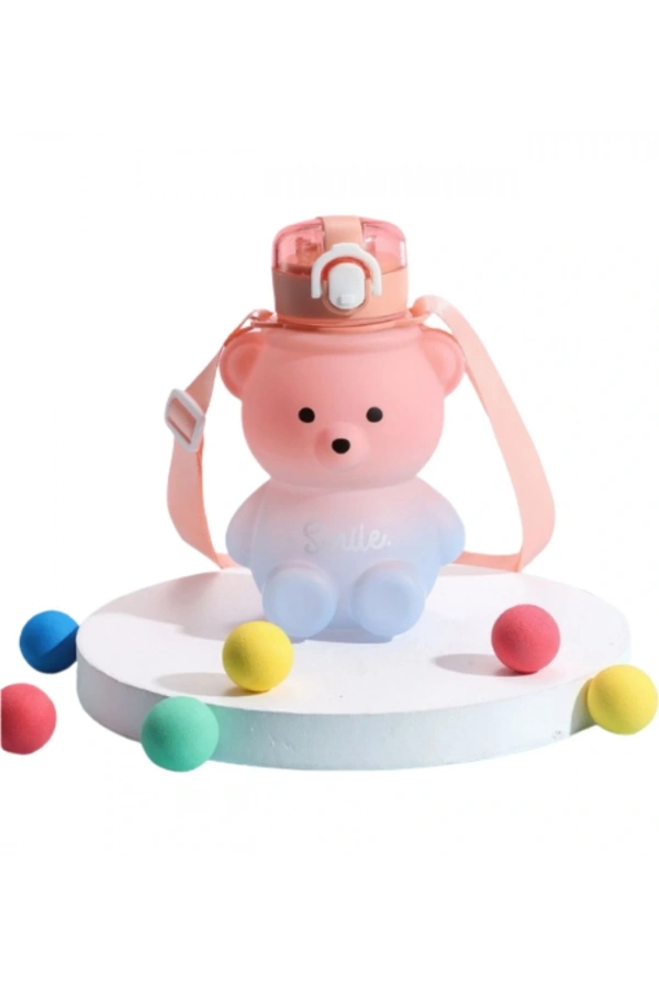 Bidebuvar Ayıcık Pipetli Su Matarası ml