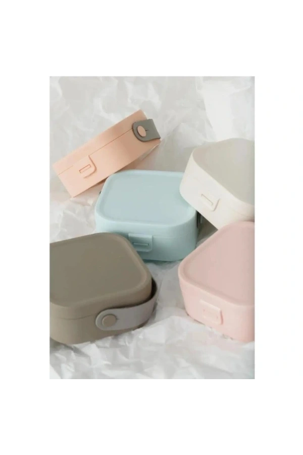 Bidebuvar Aynalı Makyaj Kutusu Çanta Boy