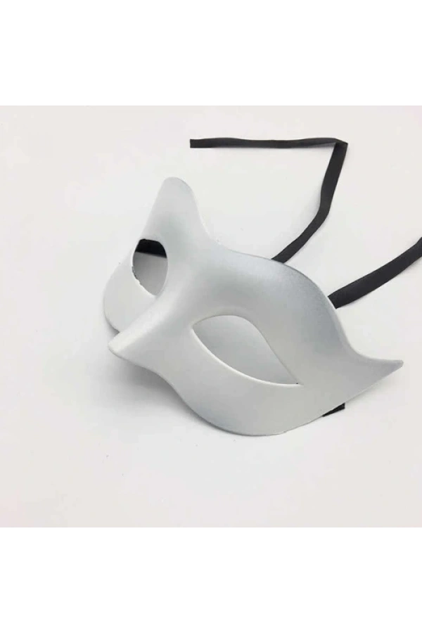 Bidebuvar Balo Parti Maskesi Beyaz