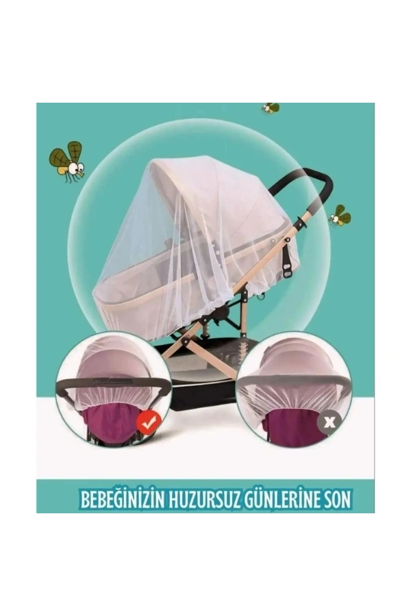 Bidebuvar Bebek Arabası Cibinliği