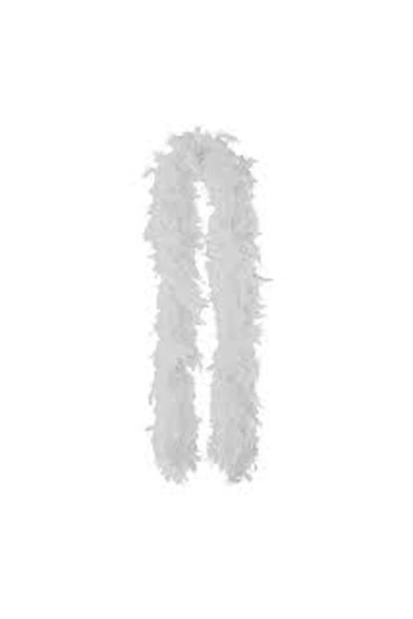 Bidebuvar Beyaz Otriş Boa Tüy