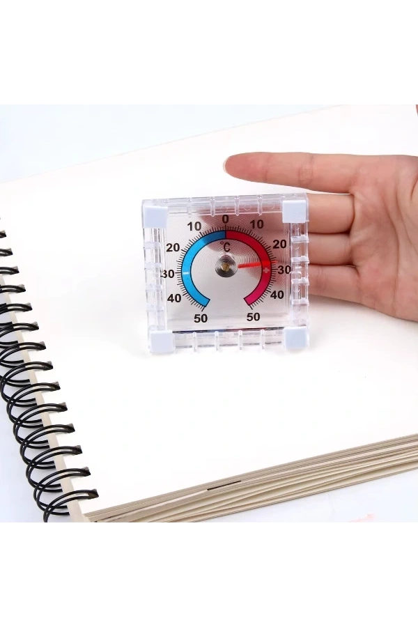 Bidebuvar Bimetalik Kare Termometre