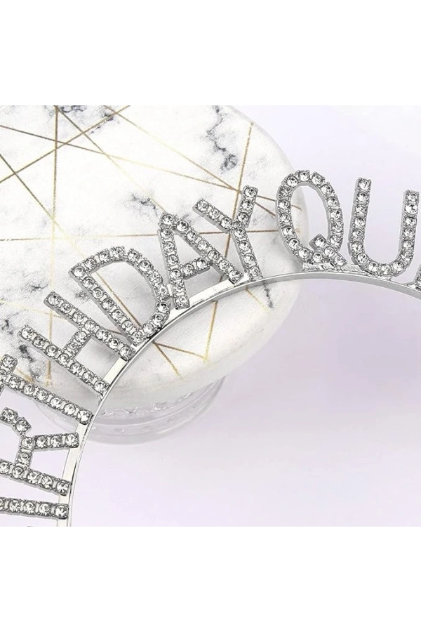 Bidebuvar Birthday Queen Yazılı Kraliçe Taç