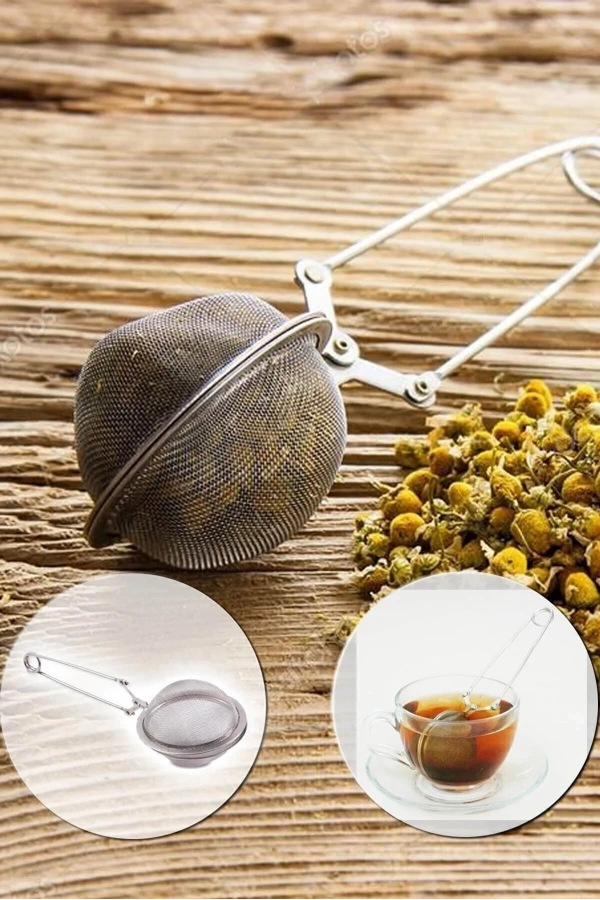 Bidebuvar Bitki Çayı Demleme Süzgeci