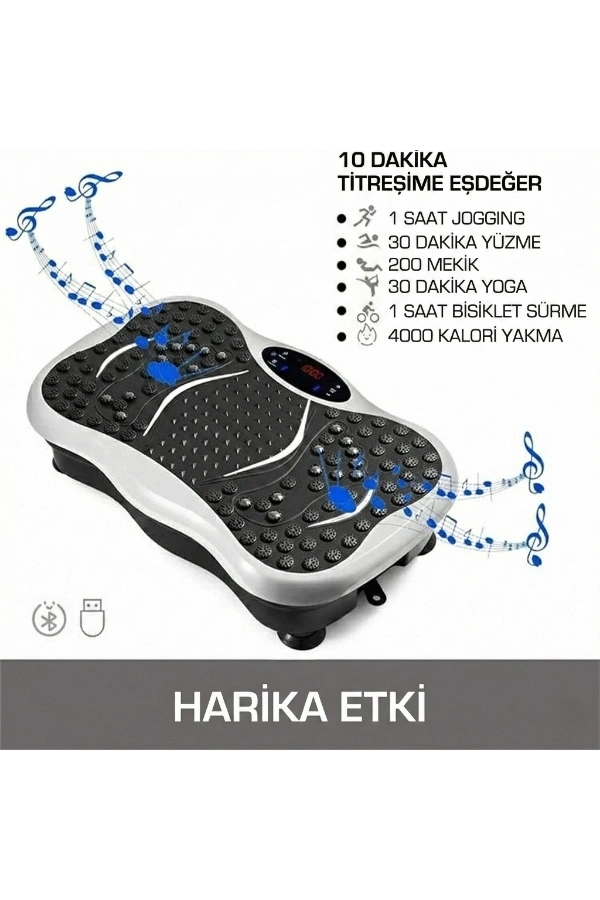 Bidebuvar Bluetooth Bağlantılı Titreşimli Egzersiz Aleti