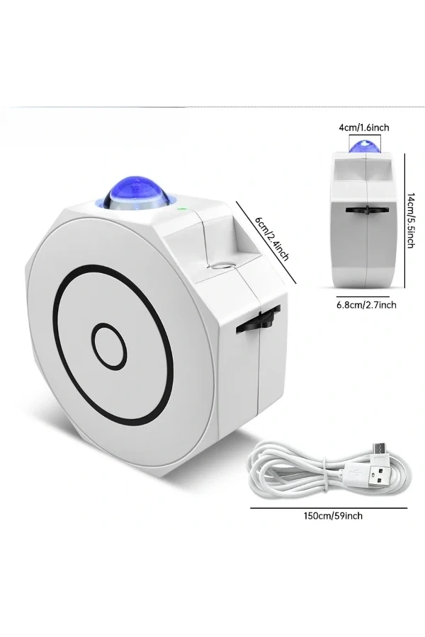 Bidebuvar Bluetooth Özellikli Anason Projektör Gece Lambası