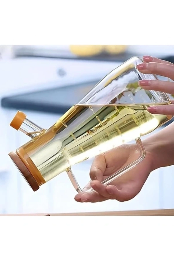 Bidebuvar Borosilikat Cam 900 ml. Yağdanlık