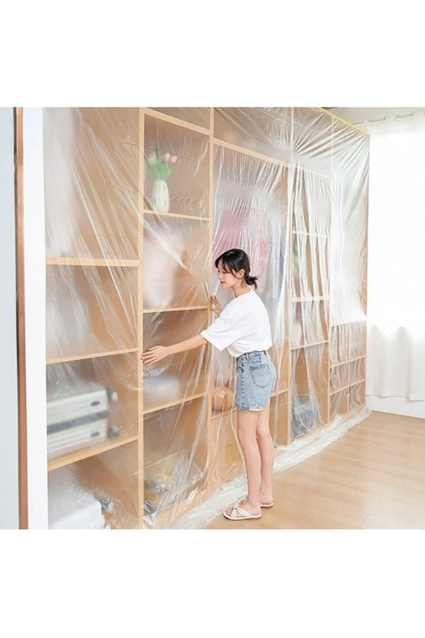 Bidebuvar Boya Badana Eşya Koruma Yapışkanlı Örtü 180 cm x 15 mt