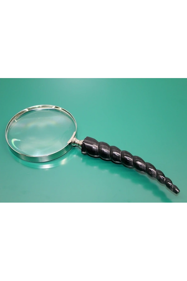 Bidebuvar Boynuz Pirinç Büyüteç Model 3