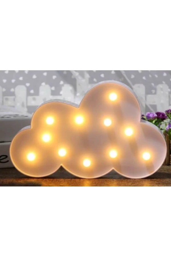 Bidebuvar Bulut Şeklinde LED Gece Lambası
