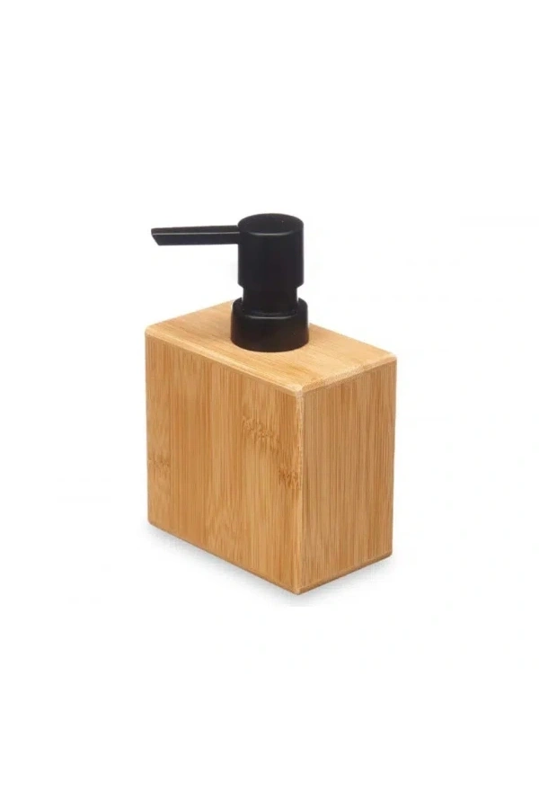 Bidebuvar Büyük Ahşap Sıvı Sabunluk