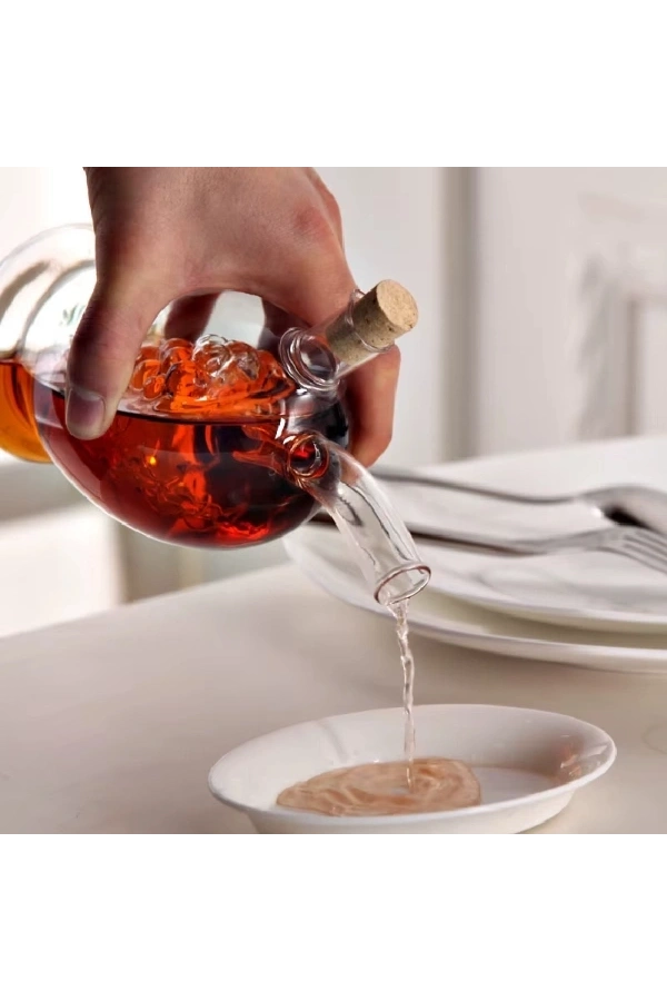 Bidebuvar Cam 2si 1 Arada Yağdanlık ve Sirkelik