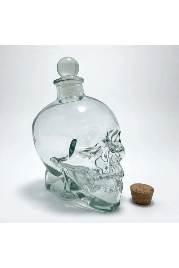 Bidebuvar Cam Kurukafa İçecek Şişesi 14 cm