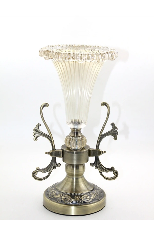 Bidebuvar Cam Şamdan Tekli Model 1