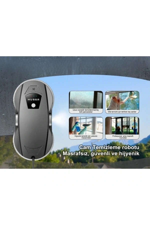 Bidebuvar Cam Silme Robotu