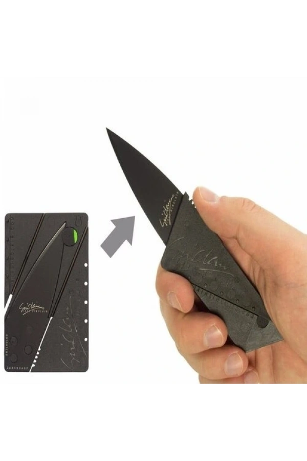 Bidebuvar Cardsharp Kredi Kartı Şeklinde Bıçak Kutusuz