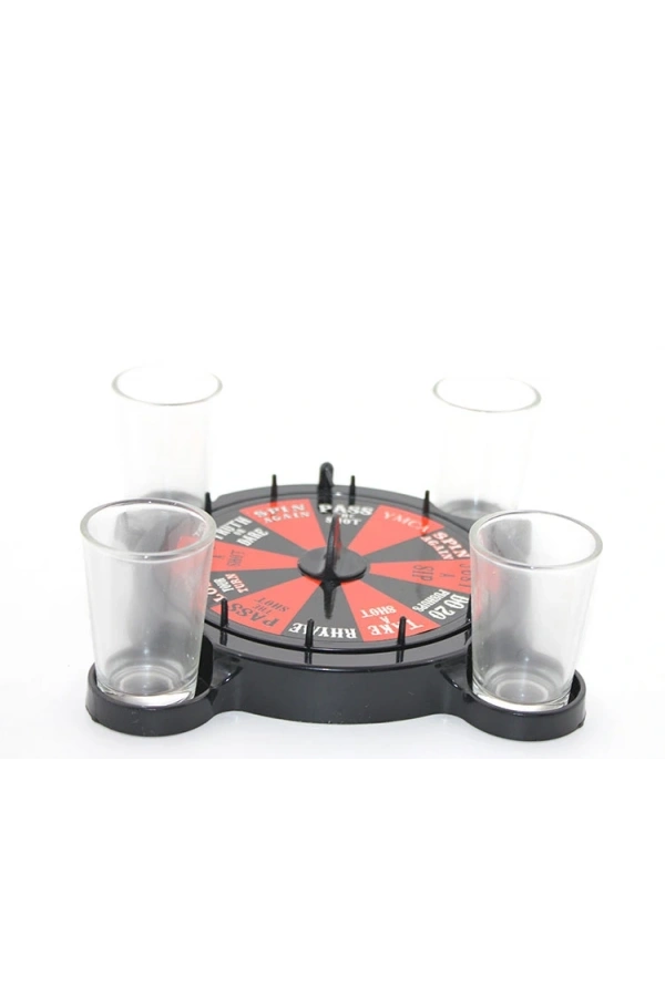 Bidebuvar Çarkıfelek  Shot Bardak Oyunu