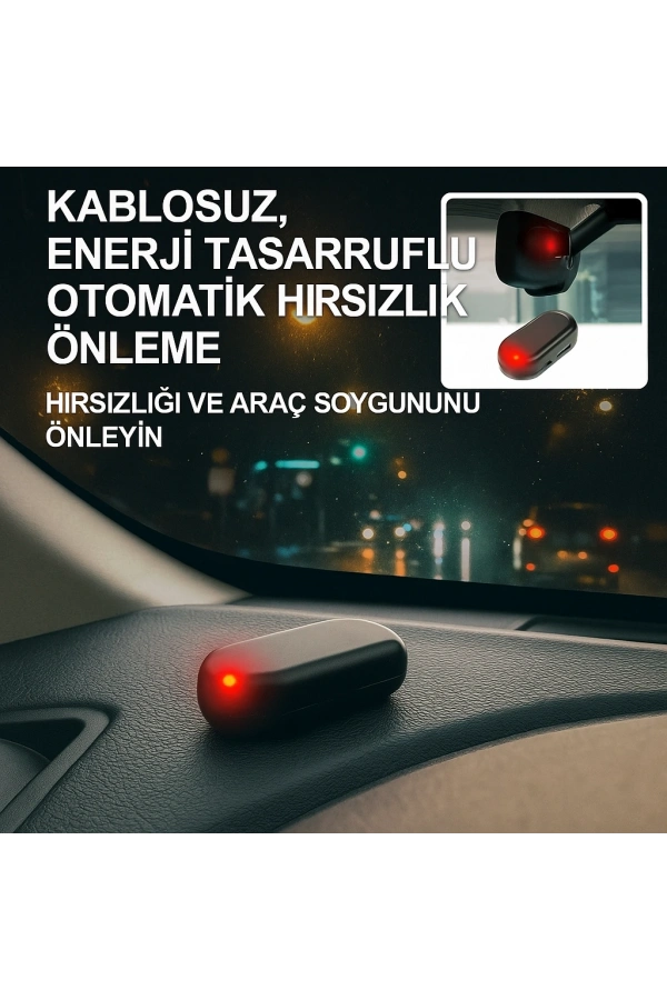 Bidebuvar Caydırıcı Araba Alarm Ledi