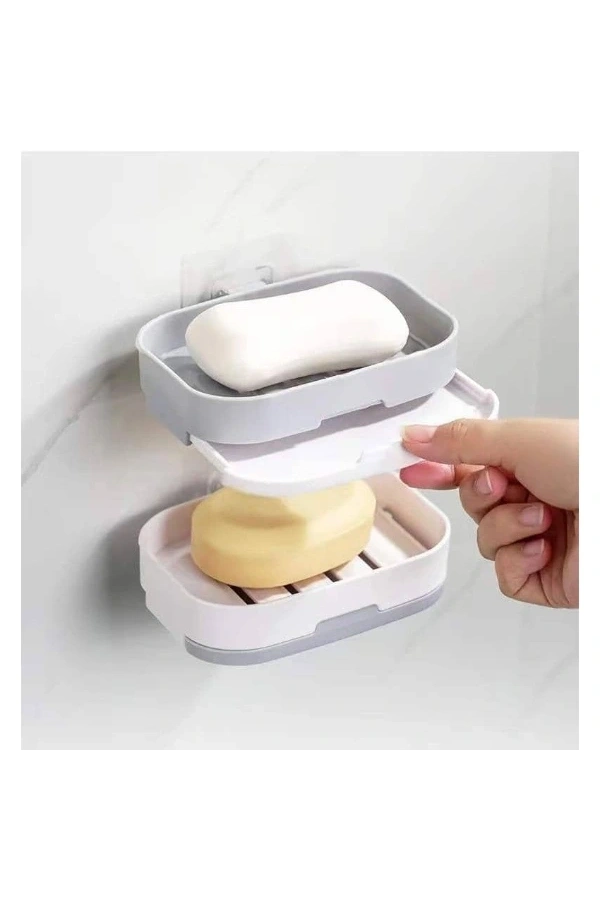 Bidebuvar Çift Katlı Drenajlı Sabunluk