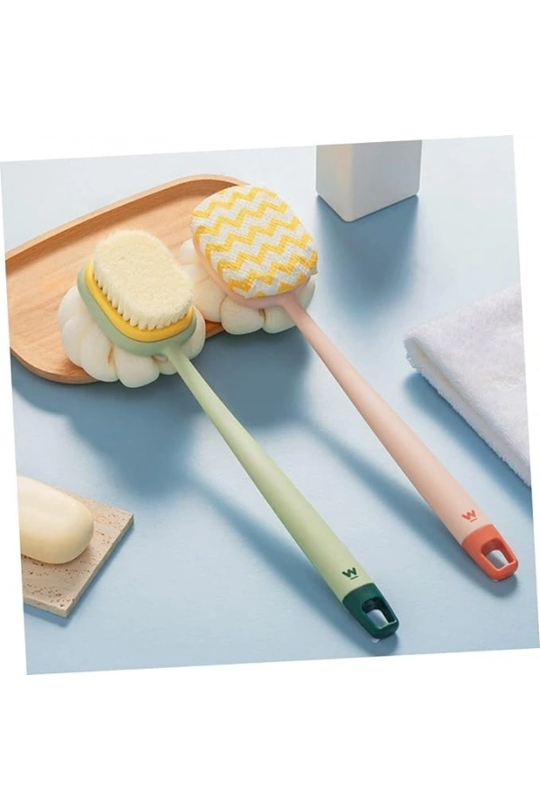 Bidebuvar Çift Taraflı Banyo Duş Fırçası