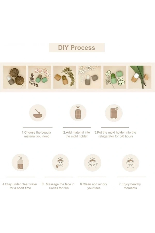 Bidebuvar Cilt Bakım Buz Yüz Silindiri