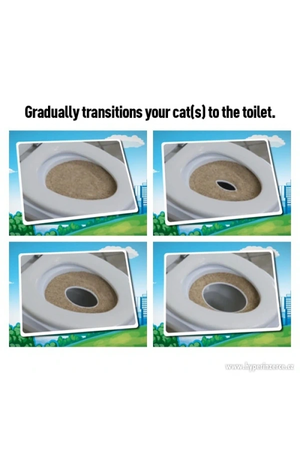 Bidebuvar CitiKitty Kedi Tuvalet Eğitim Seti