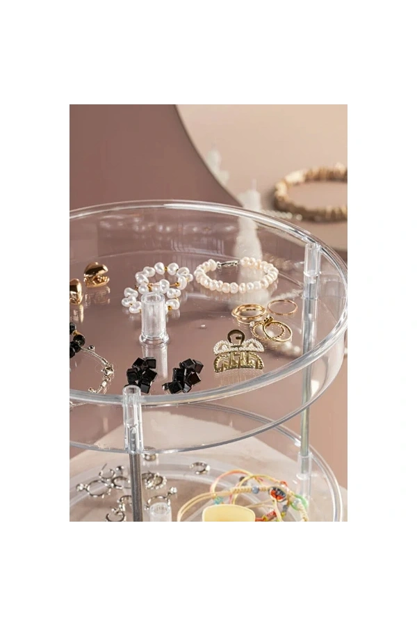 Bidebuvar Çok Amaçlı Dönebilen 2 Katlı Organizer