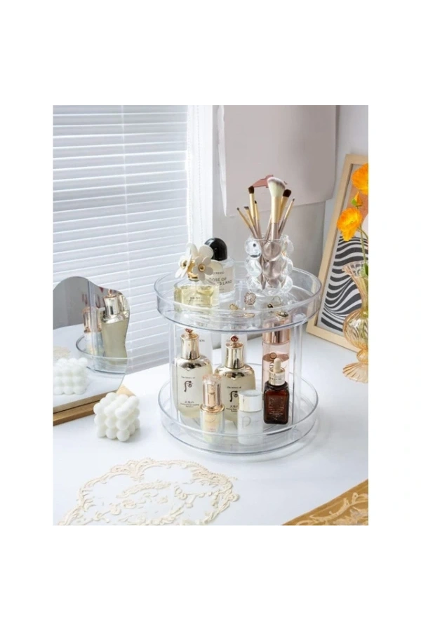 Bidebuvar Çok Amaçlı Dönebilen 2 Katlı Organizer