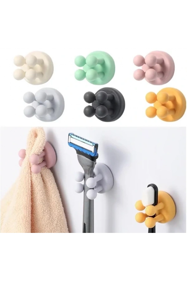 Bidebuvar Çok Amaçlı Duvara Yapıştırılabilir Pratik Tutucu