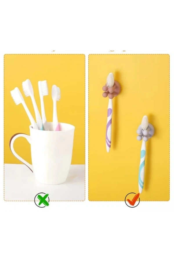 Bidebuvar Çok Amaçlı Duvara Yapıştırılabilir Pratik Tutucu