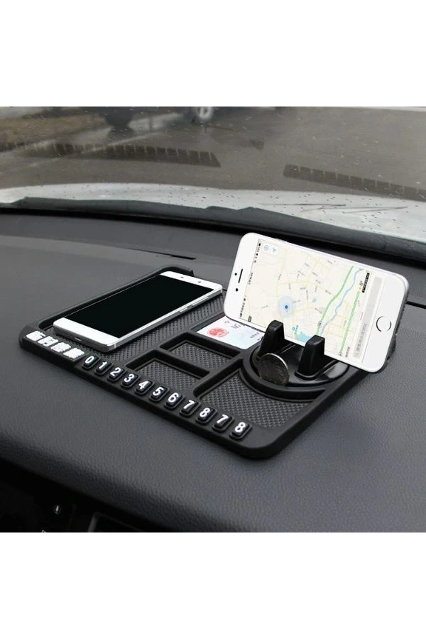 Bidebuvar Çok Fonksiyonlu Araç İçi Telefon Tutucu
