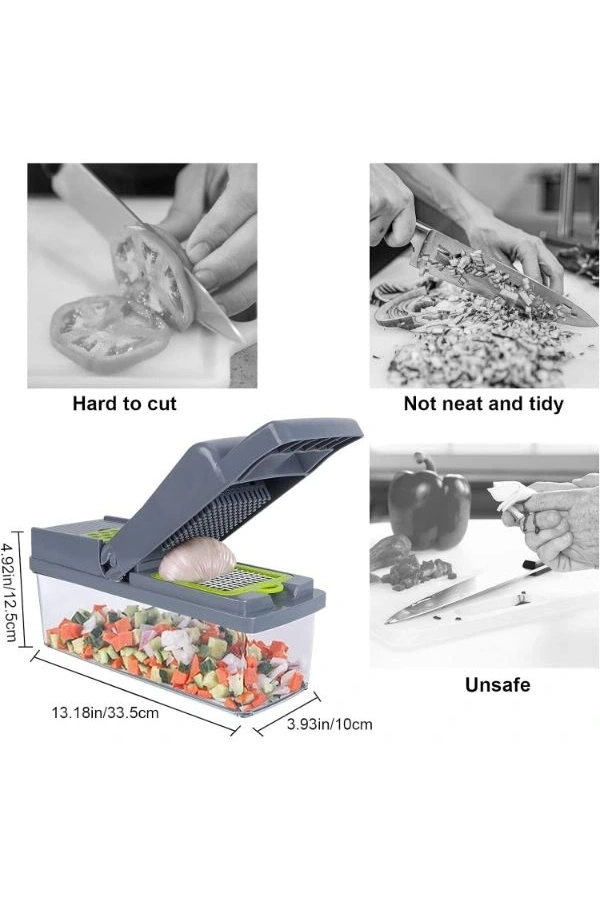 Bidebuvar Çok Fonksiyonlu Kesme Doğrama Kiti