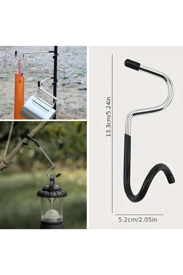 Bidebuvar Çok Fonksiyonlu S Şekilli Paslanmaz Çelik Eşya Asma Kancası