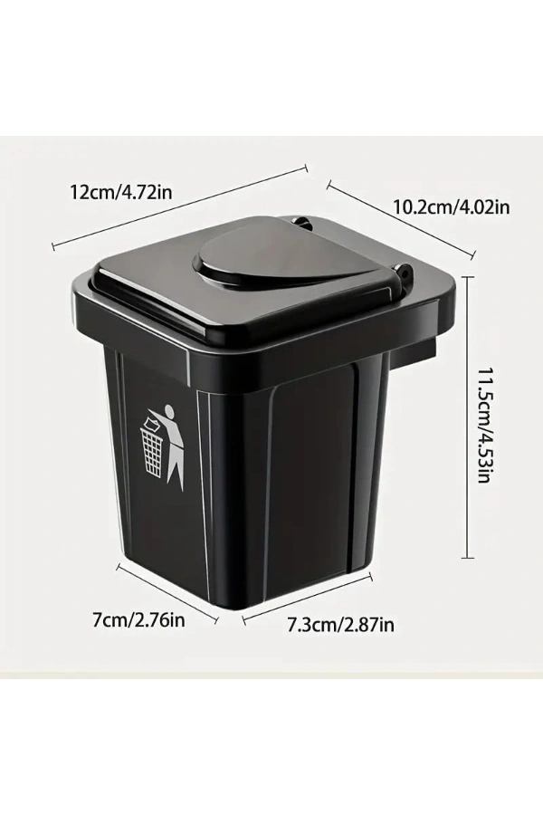 Bidebuvar Çöp Kutusu Tasarımlı Duvar Küllüğü