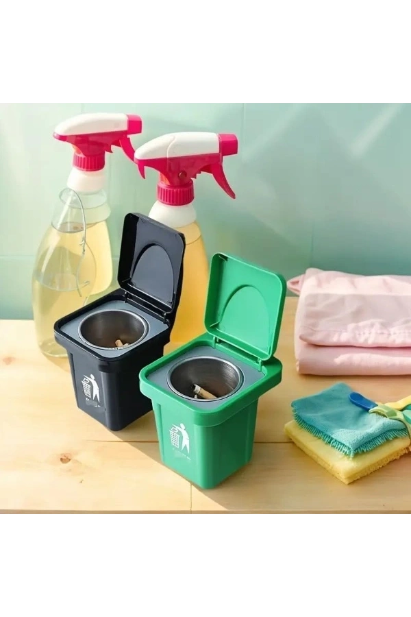 Bidebuvar Çöp Kutusu Tasarımlı Duvar Küllüğü