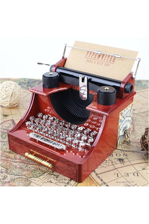 Bidebuvar Daktilo Müzik Kutusu