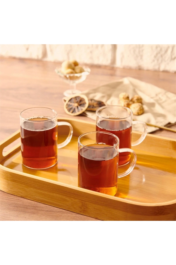 Bidebuvar DecoHandy 6lı Cam Kupa 200 ml