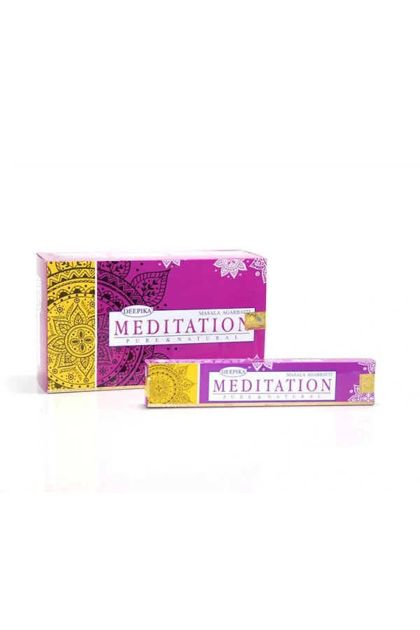 Bidebuvar Deepika Meditation Aromalı Çubuk Tütsü