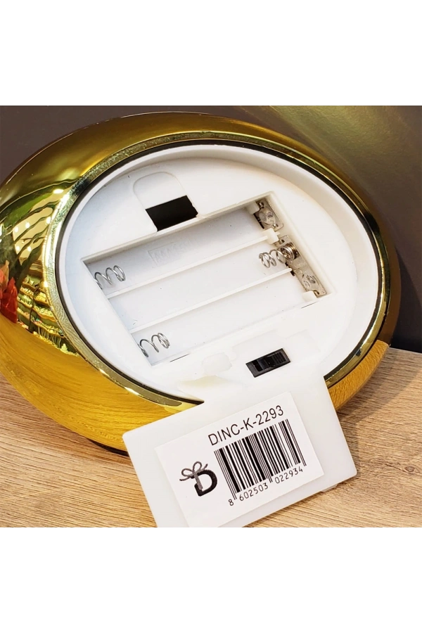 Bidebuvar Dekoratif Gold Pilli Mum Lamba