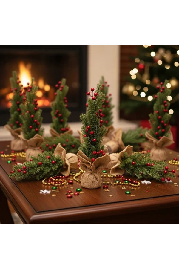 Bidebuvar Dekoratif Mini Yapay Kokina Süs